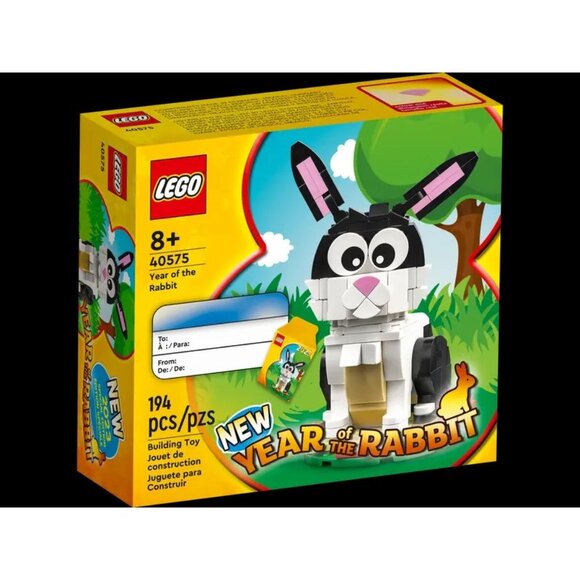 Lego 2023 Year of the Rabbit Building Toy Set 40575 Ages 8+ 194 Pieces - Picture 1 of 7